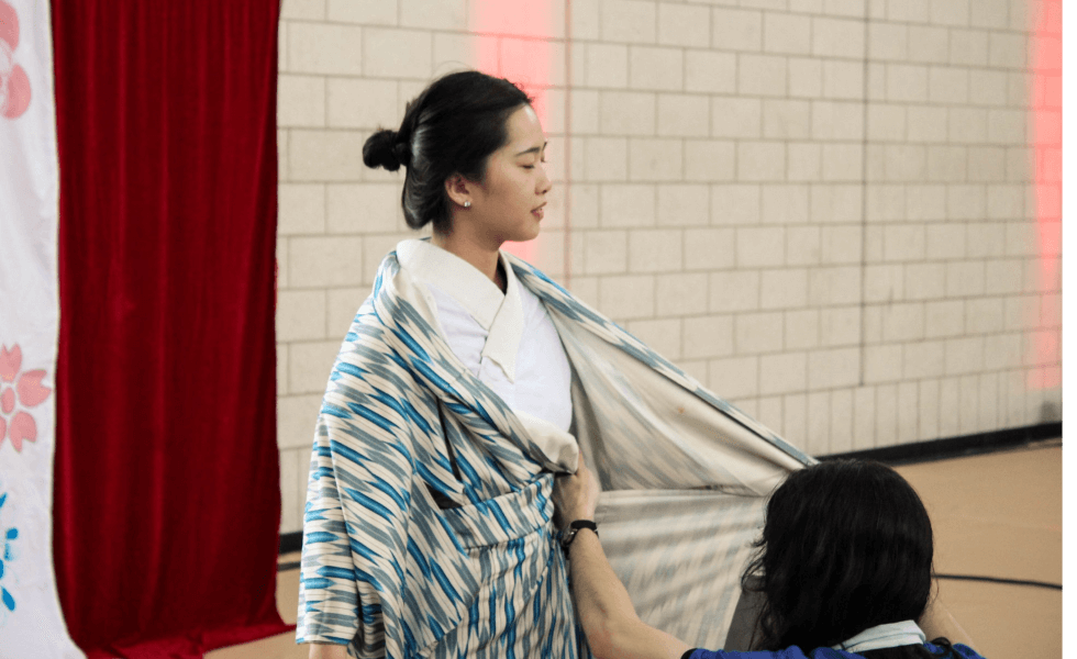 Kimono dressing